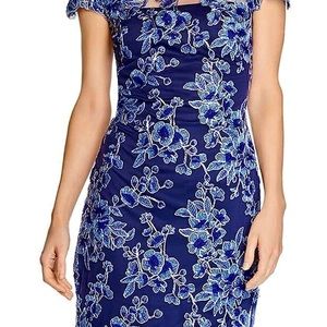 Mid length illusion dress NWT